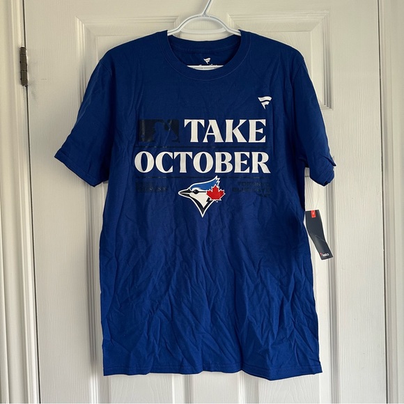 Men's Toronto Blue Jays Fanatics Royal 2023 Postseason Locker Room T-Shirt, M - Picture 5 of 10